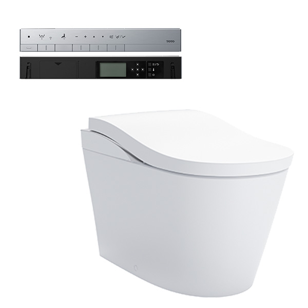 Wall-Hung Toilet with Concealed Cistern
